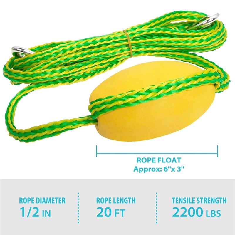 X08A ドリフトソックアンカーロープ 20FT カヤック牽 - Fishing Kayak Anchor のレビューと価格