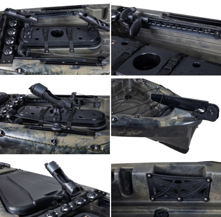 プラスチック製の釣り竿ホルダー,釣り竿ホルダー,釣り人用の大 - Fishing Kayak Rod Holder のレビューと価格