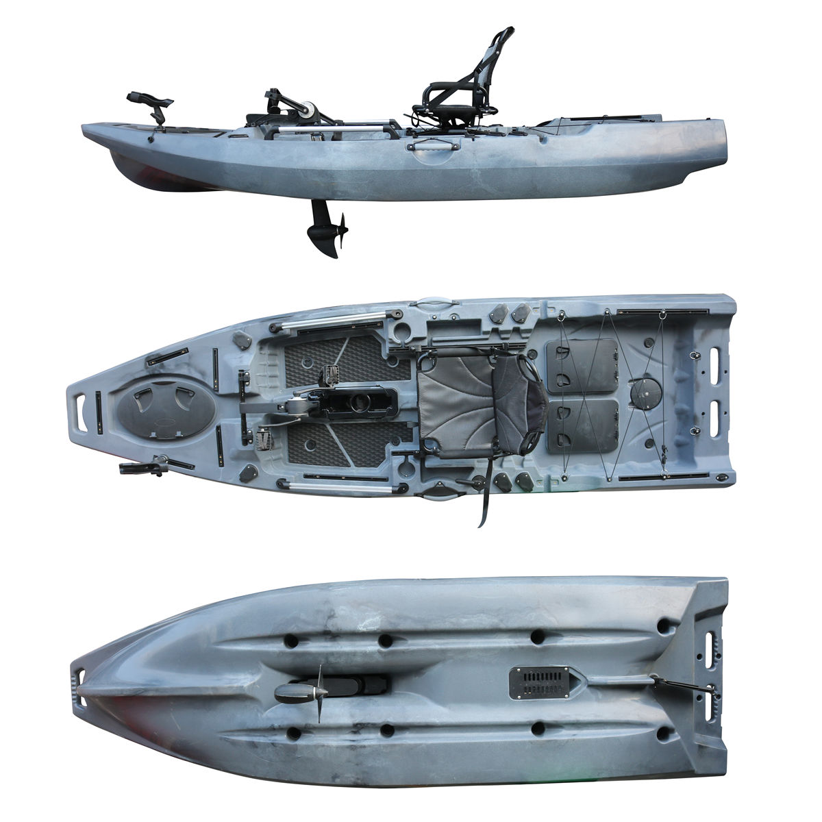 バイキング2026 1人乗りフィッシングカヤック ペダル駆動 - Fishing Kayak Sit In のレビューと価格