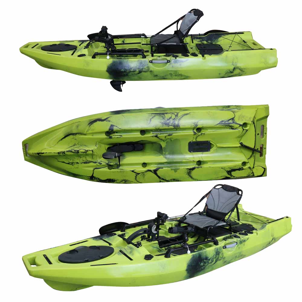 バイキング2026 1人乗りフィッシングカヤック ペダル駆動 - Fishing Kayak Sit In のレビューと価格