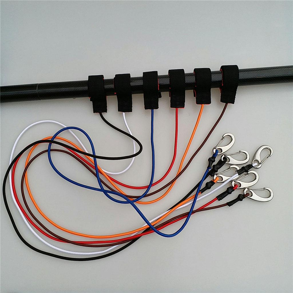 カヤックパドルリーシュ カラビナクリップ付き 高耐久カヌー用 - Fishing Kayak Paddle Leash のレビューと価格