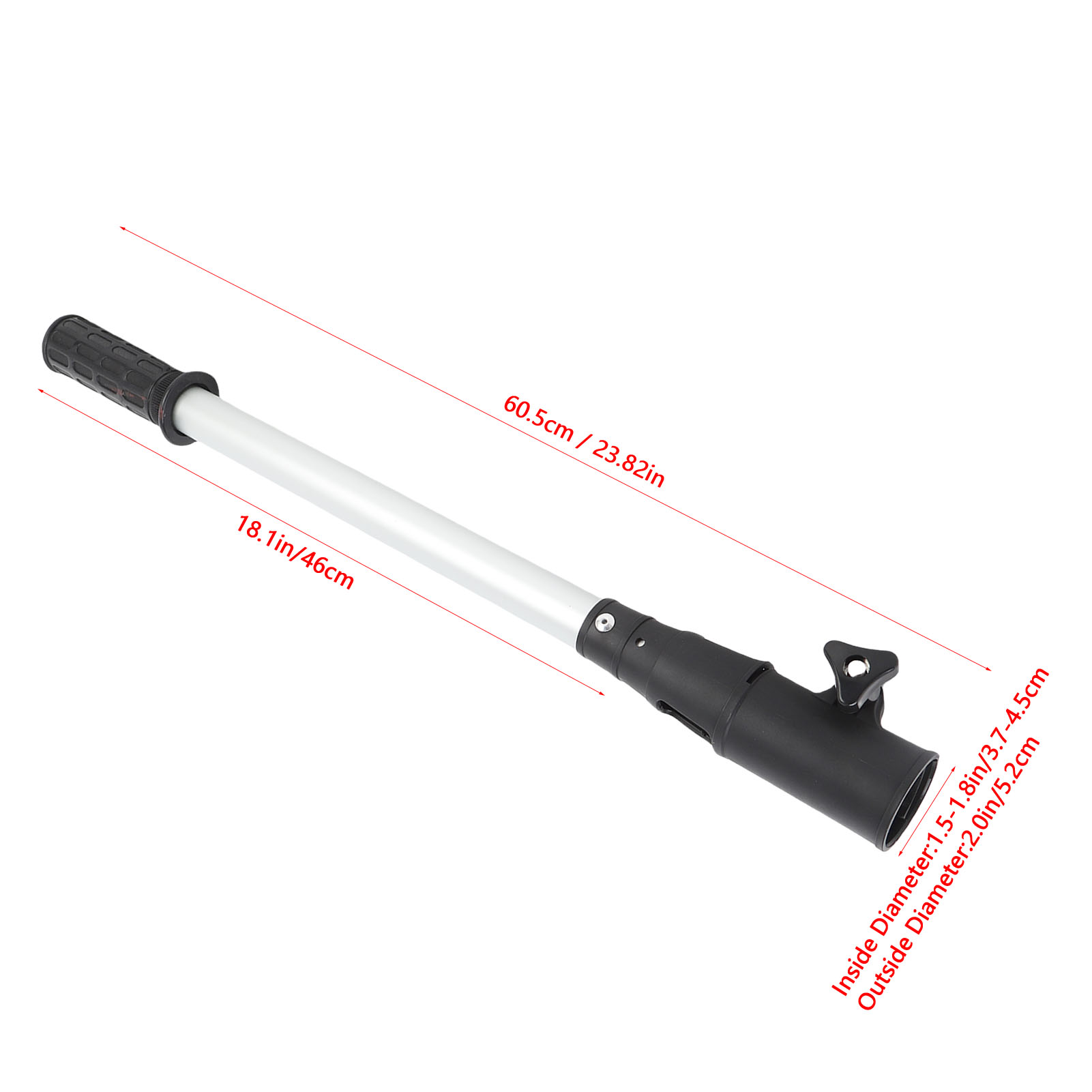 ティラーハンドルエクステンション人間工学に基づいたハンドルノ - Fishing Kayak Cart のレビューと価格