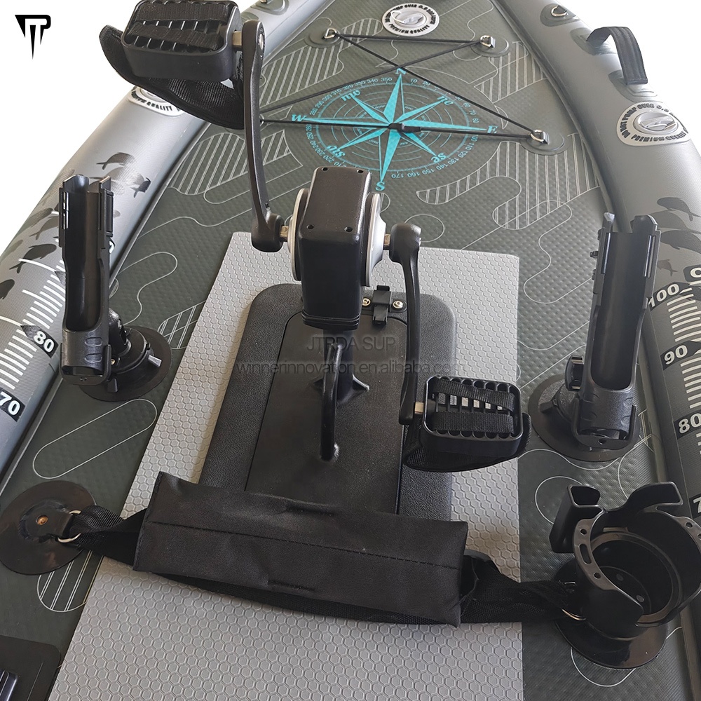 JTRDA 2024 新型インフレータブルカヤック ペスカ  - Fishing Kayak Pedal Drive のレビューと価格