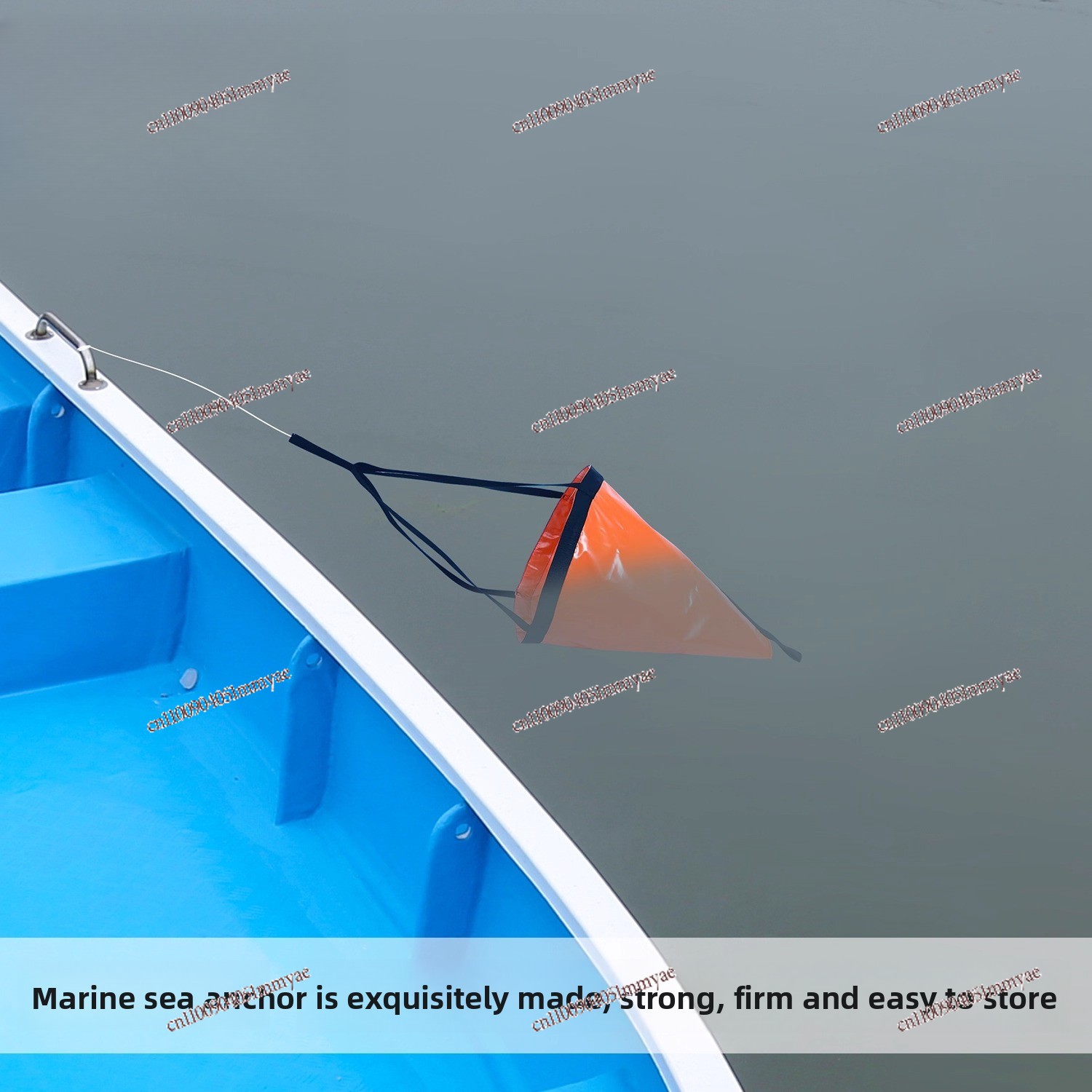 PVC牽引アンカー、釣り用アンカーロープ、シーアンカー、カヤ - Fishing Kayak Anchor のレビューと価格