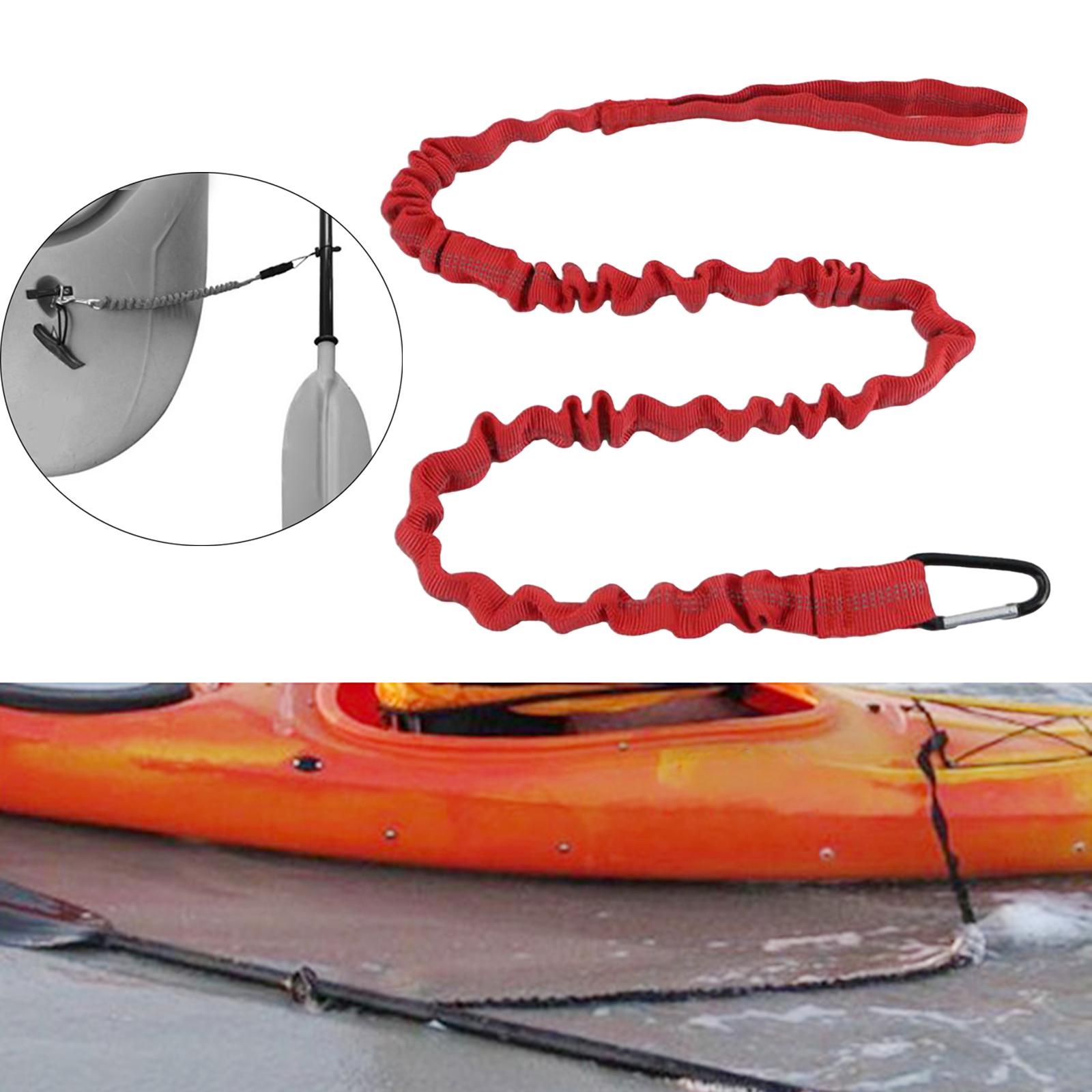 耐久性のあるパドルリーシュ ナイロンカヤックアクセサリー ボ - Fishing Kayak Paddle Leash のレビューと価格