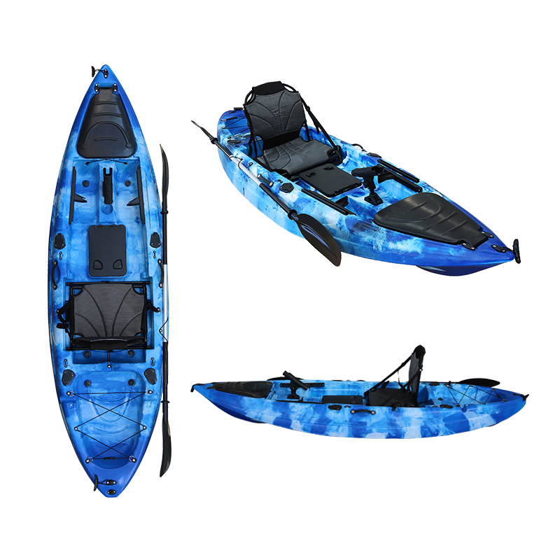 一人乗りフィッシングペダルカヤック LLDPE プラスチック - Fishing Kayak Pedal Drive のレビューと価格